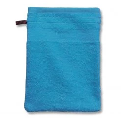 Linge de toilette Tom Tailor - Turquoise - Gant de toilette (lot de 2) - 16 x 22 cm
