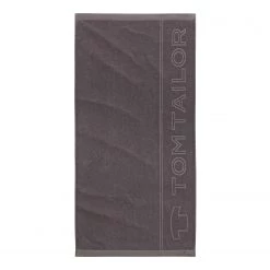 Tom Tailor Serviette Beach Towels - Gris foncé