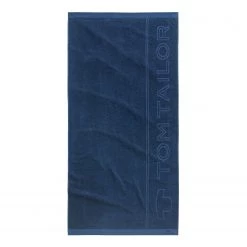 Tom Tailor Serviette Beach Towels - Bleu foncé