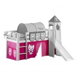 Lilokids Rideaux Angel Cat Sugar - Pour lit mezzanine ludique ou lits superposés -Serviettes Soldes 1000107617 190822 15215200013 DETAILS P000000001000107617