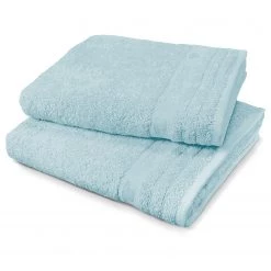 Tom Tailor Serviettes Travemünde (lot de 2) - Bleu pastel