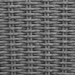 Chaises de jardin Dune (lot de 2) - Tissu / Polyrotin - Gris -Serviettes Soldes 1000118225 180706 11331908 GALLERYIMAGES P000000001000118225