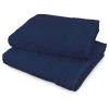Serviette Tom Tailor - Étoffe de coton - Bleu marine - 50 x 100 cm 8lot de 2) -Serviettes Soldes 1000121002 220706 010 IMAGE P000000001000121002