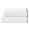 Twentyfour Serviettes bain Deluxe Prime (lot de 2) - Blanc -Serviettes Soldes 1000139259 181108 15593320 IMAGE P000000001000139259