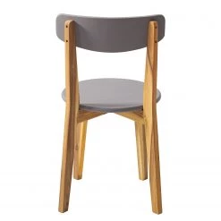 Chaises de jardin Lindholm (lot de 2) - Acacia massif - Gris / Marron -Serviettes Soldes 1000185440 200513 18394600004 DETAILS P000000001000185440