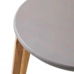 Chaises de jardin Lindholm (lot de 2) - Acacia massif - Gris / Marron -Serviettes Soldes 1000185440 200513 18395000007 DETAILS P000000001000185440