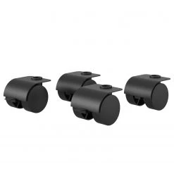 Wimex Roues Joker I (4 éléments) I - Blanc, éléments décoratifs graphites