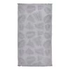 Twentyfour Serviette de Hammam Capri Palm - Étoffe de coton - Gris -Serviettes Soldes 1000201272 200203 08124700044 IMAGE P000000001000201272