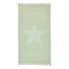 Twentyfour Serviette de Hammam Capri Star - Étoffe de coton - Vert pâle -Serviettes Soldes 1000201273 200203 08124700045 IMAGE P000000001000201273