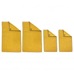 Twentyfour Draps de bain Deluxe Prime (lot de 4) - Coton - Jaune doré