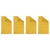 Twentyfour Serviettes Deluxe Prime (lot de 2) - Coton - Jaune doré -Serviettes Soldes 1000201382 200203 08125500256 IMAGE P000000001000201382