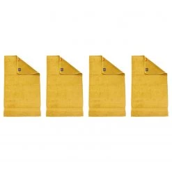 Twentyfour Serviettes Deluxe Prime (lot de 2) - Coton - Jaune doré