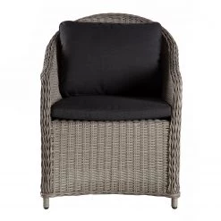 Chaises de jardin Clover (lot de 2) - Polypropylène / Polyester - Gris -Serviettes Soldes 1000218721 210208 16351900002 DETAILS P000000001000218721