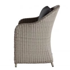 Chaises de jardin Clover (lot de 2) - Polypropylène / Polyester - Gris -Serviettes Soldes 1000218721 210208 16351900003 DETAILS P000000001000218721