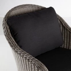 Chaises de jardin Clover (lot de 2) - Polypropylène / Polyester - Gris -Serviettes Soldes 1000218721 210208 16351900005 DETAILS P000000001000218721