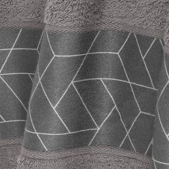 Kayoom Drap de bain Florence - Coton - Gris -Serviettes Soldes 1000223866 200909 06455702355 DETAILS P000000001000223866