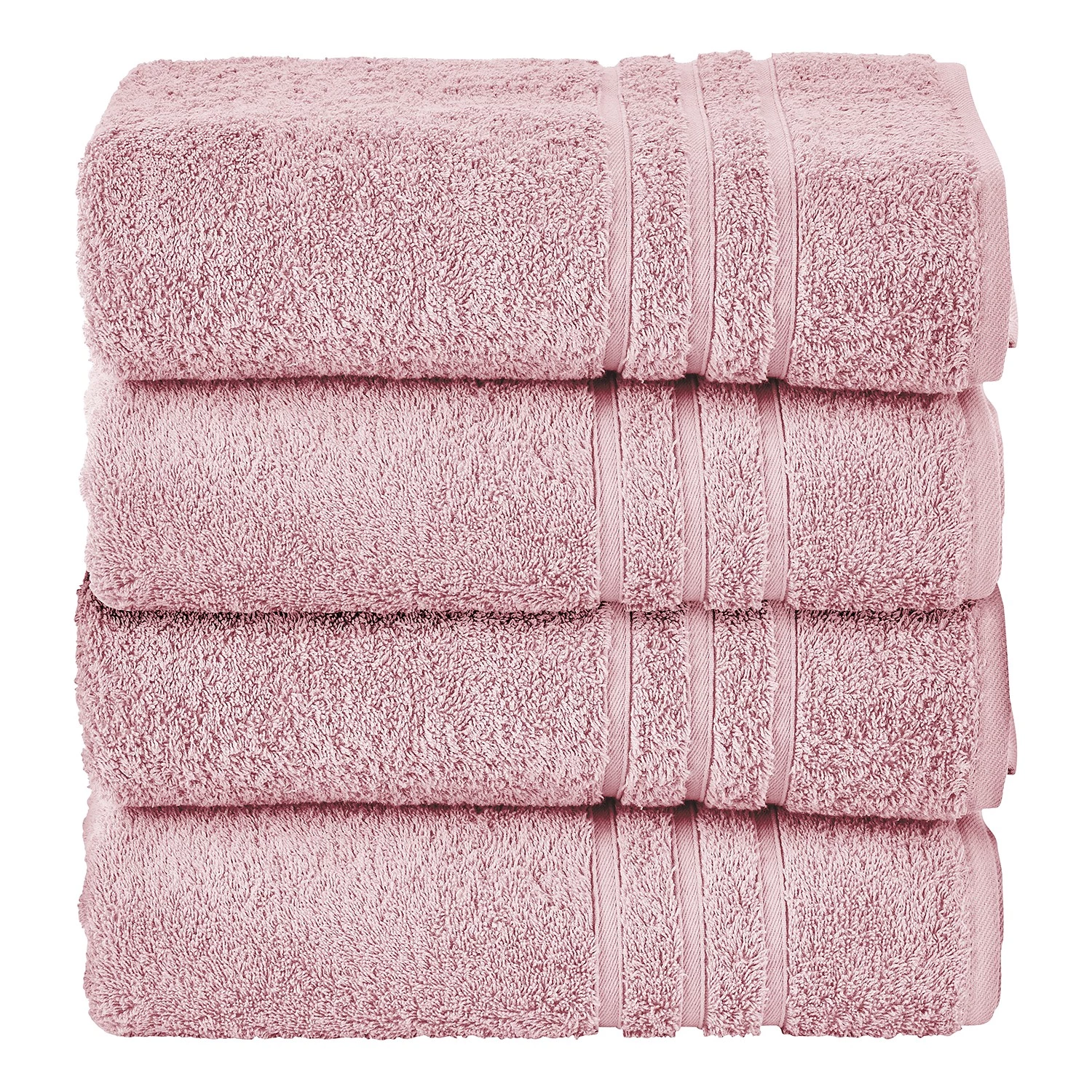 Done.® Serviettes Daily Uni I (4 éléments) - Coton - Rose vieilli 3 Done.® Serviettes Daily Uni I (4 éléments) - Coton - Rose vieilli