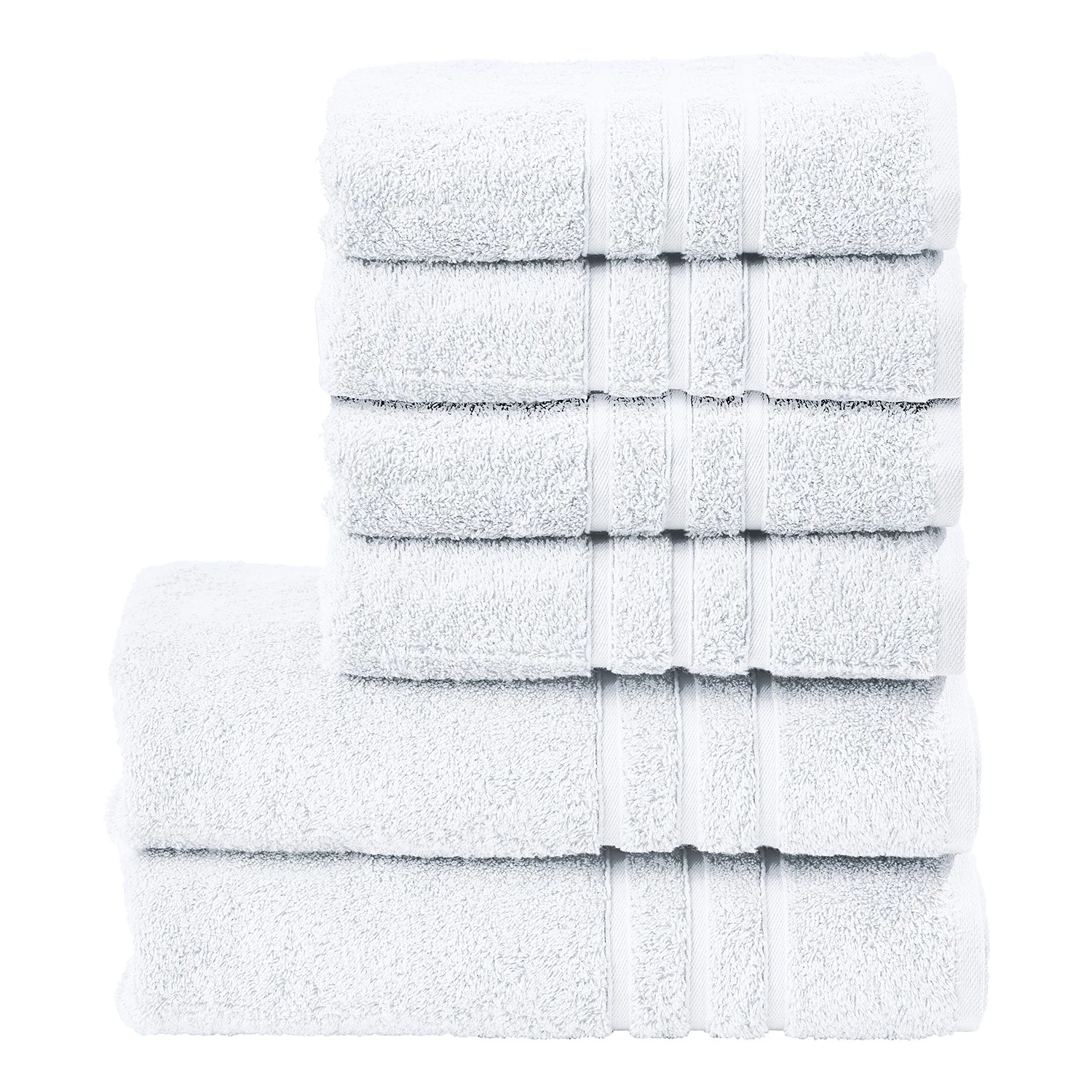 Done.® Serviettes Daily Uni (6 éléments) - Coton - Blanc alpin 3 Done.® Serviettes Daily Uni (6 éléments) - Coton - Blanc alpin