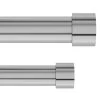 Umbra Tringle à rideaux Cappa I (Double) - Acier / Nickel - Largeur : 172 cm -Serviettes Soldes 1000248166 210216 15371800449 IMAGE P000000001000248166