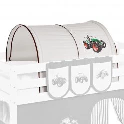 Lilokids Tunnel de lit Tracteur - Marron