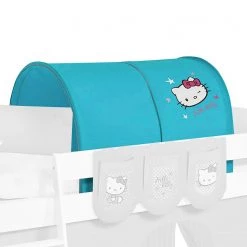 Lilokids Tunnel de lit Hello Kitty - Turquoise
