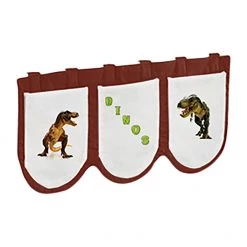 Lilokids Poche rangement pour lit Dinos - Marron