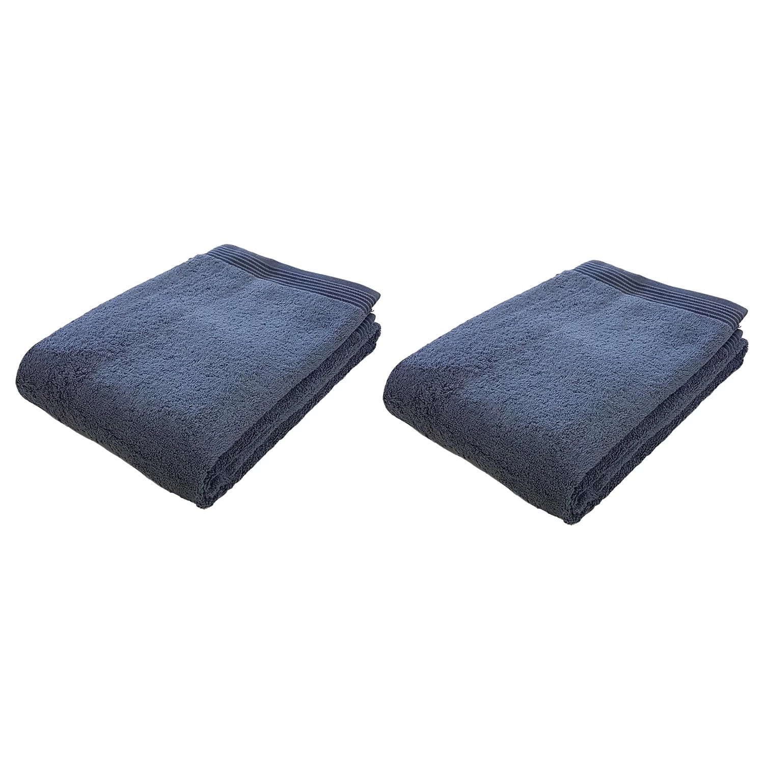 Framsohn Serviettes de toilette Home (lot de 2) - Éponge - Anthracite 3 Framsohn Serviettes de toilette Home (lot de 2) - Éponge - Anthracite