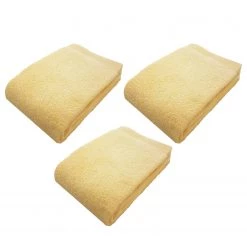 Freundin Home Collection Essuie-mains Home (lot de 3) - Éponge - Jaune