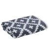 Freundin Home Collection Drap de bain Graphics Raute I - Éponge - Anthracite -Serviettes Soldes 1000259697 210430 13070400275 IMAGE P000000001000259697
