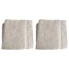 Framsohn Serviettes bio Organic Nature (lot de 2) - Éponge - Gris clair -Serviettes Soldes 1000259714 210714 15145500047 IMAGE P000000001000259714