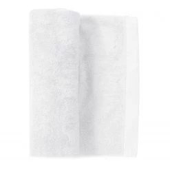 Heckett & Lane Serviettes de bain Moca (lot de 2) - Éponge - Blanc -Serviettes Soldes 1000260335 210423 07185000099 DETAILS P000000001000260335