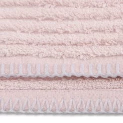 Heckett & Lane Serviettes de plage Bamboo (lot de 2) - Éponge - Rose -Serviettes Soldes 1000260429 210423 07290700520 DETAILS P000000001000260429