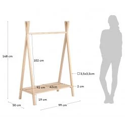 Kids Club Collection Portant à vêtements Maralis -Serviettes Soldes 1000278112 210715 16241900086 SKETCH DETAILS P000000001000278112 sketch