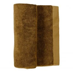 Heckett & Lane Serviettes de bain Baddoek (lot de 2) - Coton - Cognac -Serviettes Soldes 1000303741 211026 13261000395 DETAILS P000000001000303741