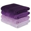 Twentyfour Serviettes Rainbow II (lot de 4) - Coton - Mauve -Serviettes Soldes 1000307638 211110 08320400038 IMAGE P000000001000307638