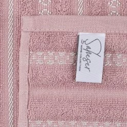 Twentyfour Serviettes Bombelli (lot de 2) - Coton - Rose / Gris -Serviettes Soldes 1000307639 211110 08320400097 DETAILS P000000001000307639