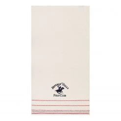 Twentyfour Serviettes Harrow (lot de 3) - Coton - Blanc / Gris / Bleu -Serviettes Soldes 1000307694 211110 08321000343 DETAILS P000000001000307694