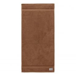 Schöner Wohnen Kollektion Serviette de toilette Cuddly - Coton - Marron