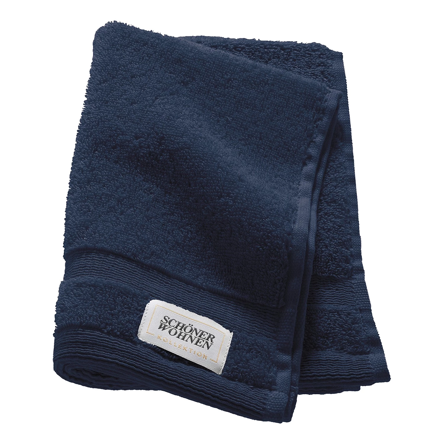 Schöner Wohnen Kollektion Serviettes Cuddly II (lot de 6) - Coton - Bleu marine 5 Schöner Wohnen Kollektion Serviettes Cuddly II (lot de 6) - Coton - Bleu marine – Image 3