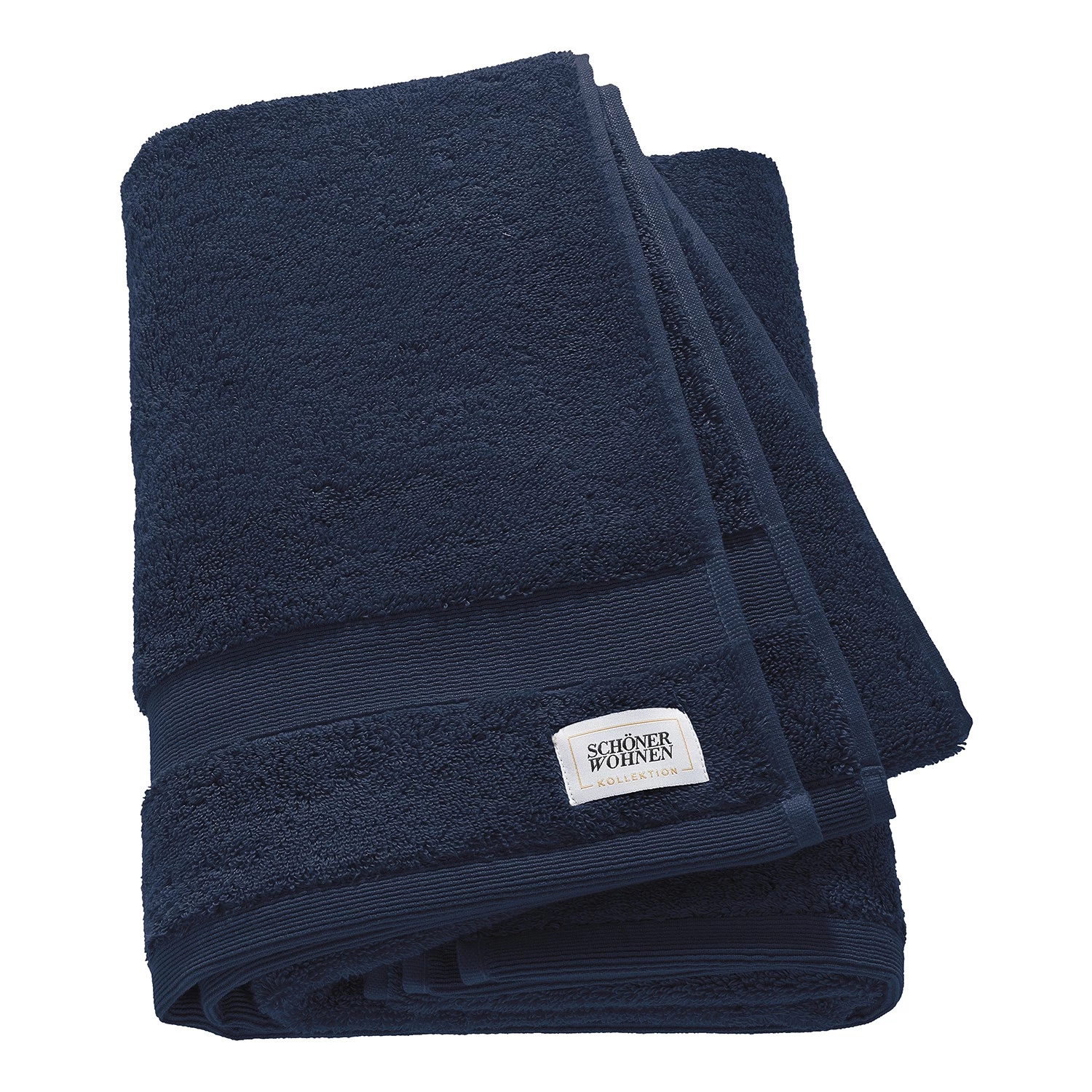 Schöner Wohnen Kollektion Serviettes Cuddly II (lot de 6) - Coton - Bleu marine 9 Schöner Wohnen Kollektion Serviettes Cuddly II (lot de 6) - Coton - Bleu marine – Image 7