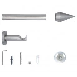 Mydeco Tringle sur mesure Point III - Acier inoxydable - Largeur : 120 cm -Serviettes Soldes 1000323976 220120 08143101325 DETAILS P000000001000323976