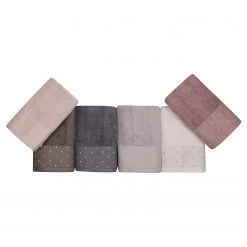Twentyfour Serviettes Pitircik (lot de 6) - Coton - Multicolore -Serviettes Soldes 1000329697 220307 040 DETAILS P000000001000329697