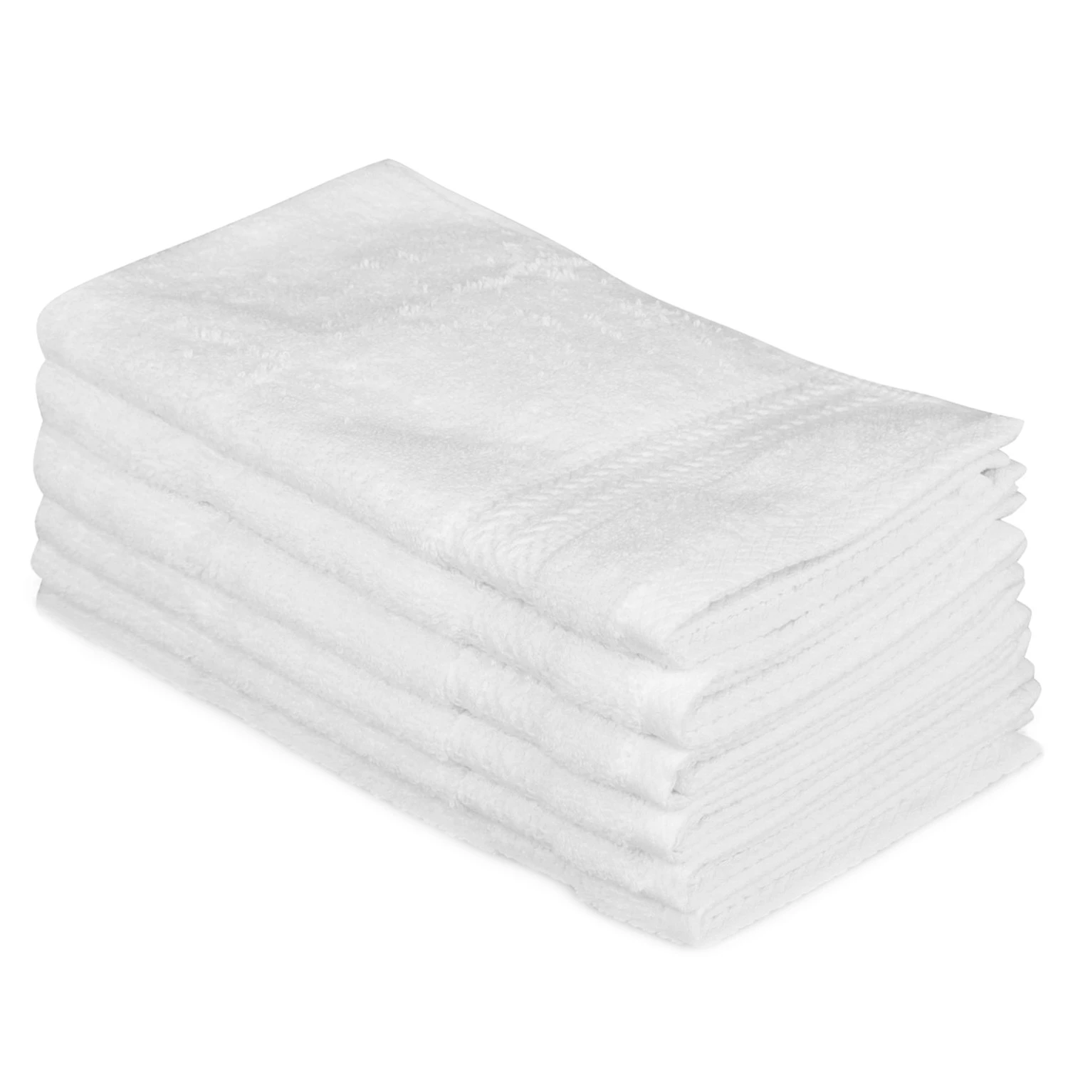 Twentyfour Serviettes Rainbow IV (lot de 6) - Coton - Blanc 3 Twentyfour Serviettes Rainbow IV (lot de 6) - Coton - Blanc