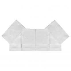 Twentyfour Serviettes Rainbow IV (lot de 6) - Coton - Blanc 10 Twentyfour Serviettes Rainbow IV (lot de 6) - Coton - Blanc -Serviettes Soldes 1000329728 220307 040 DETAILS P000000001000329728