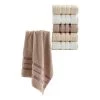 Twentyfour Serviettes Flos (lot de 6) - Coton / Vortex - Marron 1 Twentyfour Serviettes Flos (lot de 6) - Coton / Vortex - Marron -Serviettes Soldes 1000329835 220307 010 IMAGE P000000001000329835