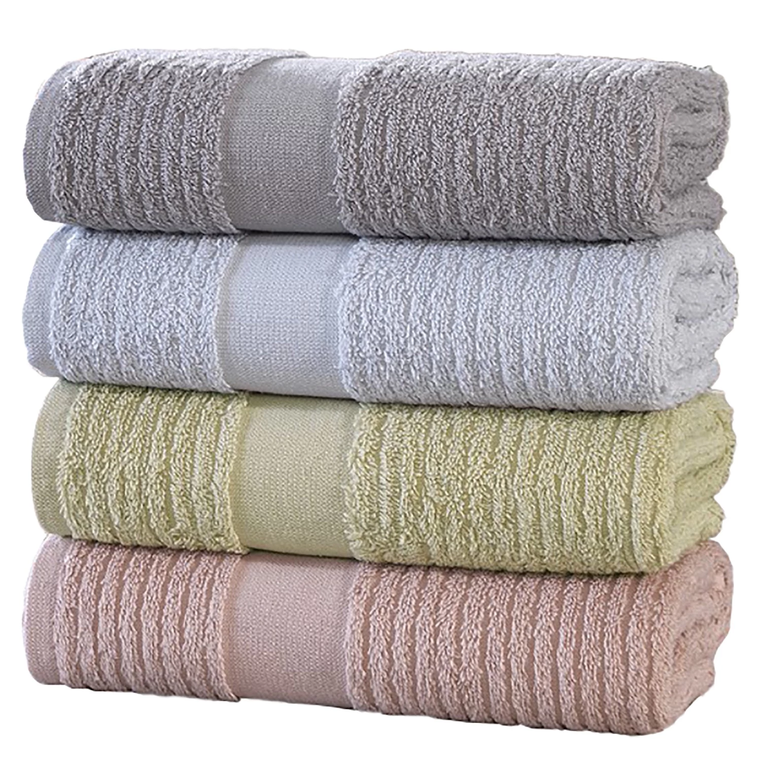 Twentyfour Serviettes Emma (lot de 4) - Coton - Multicolore 3 Twentyfour Serviettes Emma (lot de 4) - Coton - Multicolore