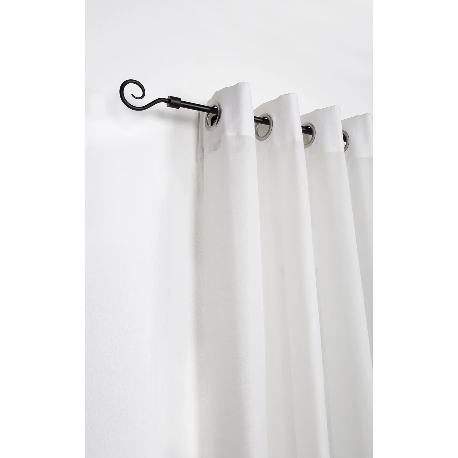 Mydeco Tringle à rideau Hook 13/16mm extensible - Zamak - Noir 4 Mydeco Tringle à rideau Hook 13/16mm extensible - Zamak - Noir – Image 2