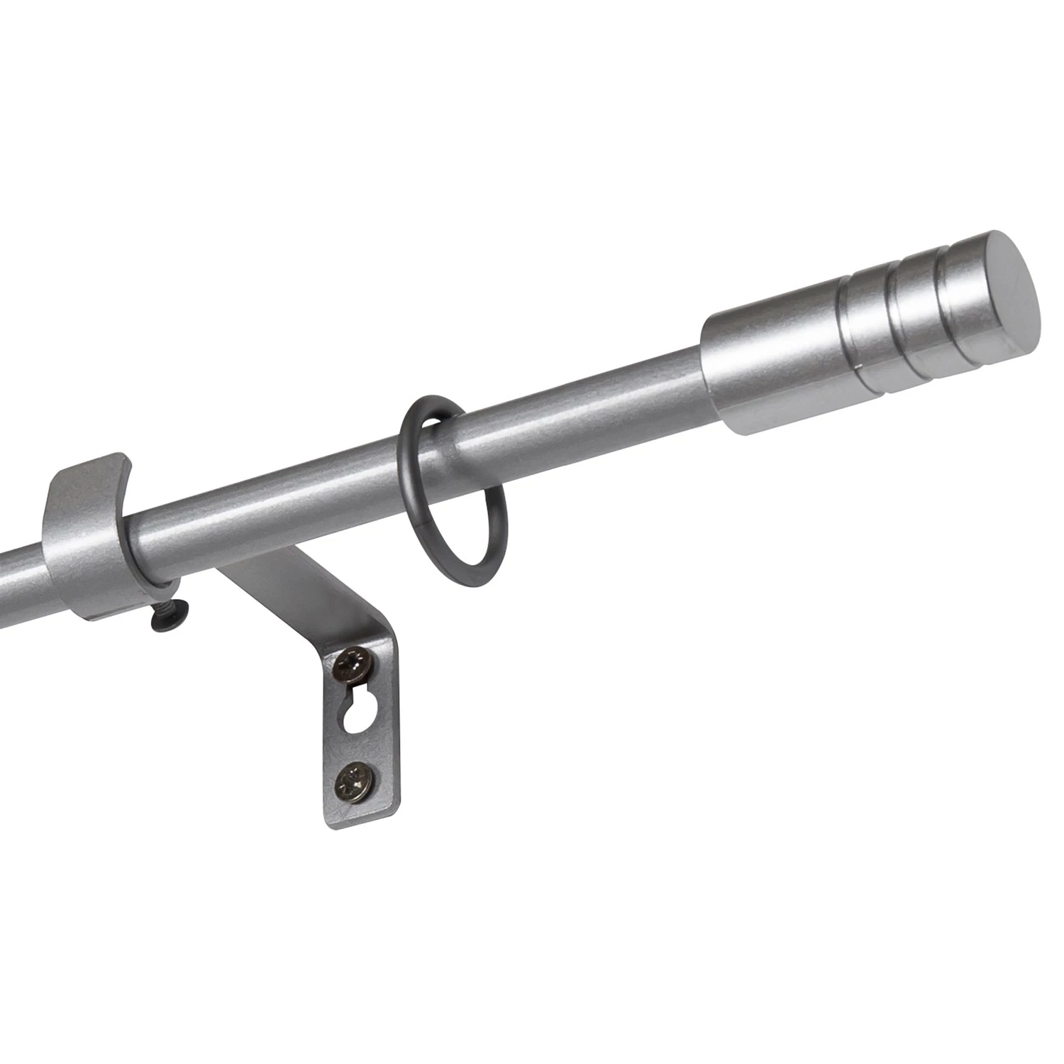 Mydeco Tringle à rideau extensible Rillcube - Zamak - Argenté 3 Mydeco Tringle à rideau extensible Rillcube - Zamak - Argenté