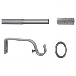 Mydeco Tringle à rideau extensible Rillcube - Zamak - Argenté 13 Mydeco Tringle à rideau extensible Rillcube - Zamak - Argenté -Serviettes Soldes 1000330976 220210 050 DETAILS P000000001000330976