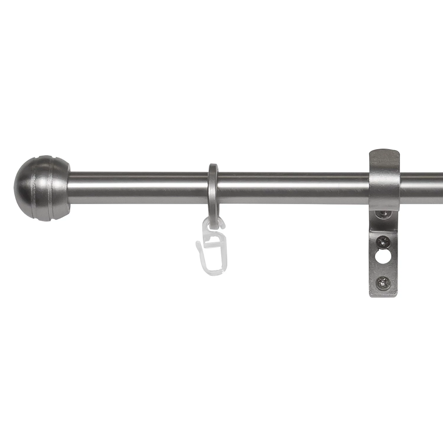 Mydeco Tringle à rideaux Habito/Rillball ext. - Zamak - Aspect inox - Largeur : 120 cm 6 Mydeco Tringle à rideaux Habito/Rillball ext. - Zamak - Aspect inox - Largeur : 120 cm – Image 5